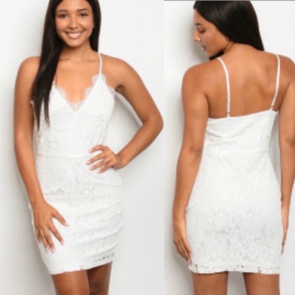 Main Strip Dresses & Skirts - OFF WHITE DRESS